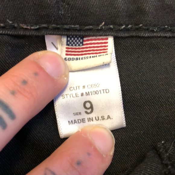 AKIRA BLACK HIGH WAISTED SKINNY JEANS - Picture 3 of 4